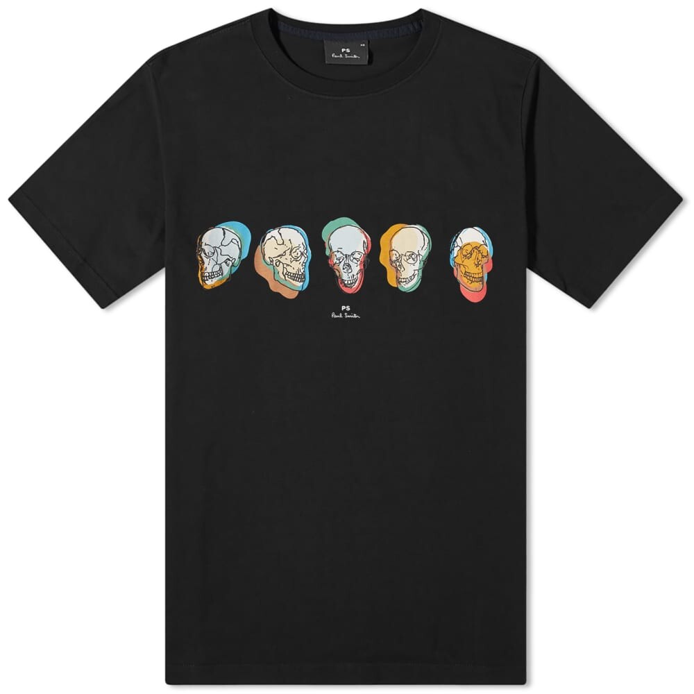 

Футболка Paul Smith Repeat Skull Tee, Черный