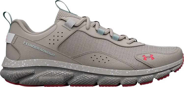

Кроссовки Under Armour Wmns Charged Verssert Grey Fuse Teal, серый