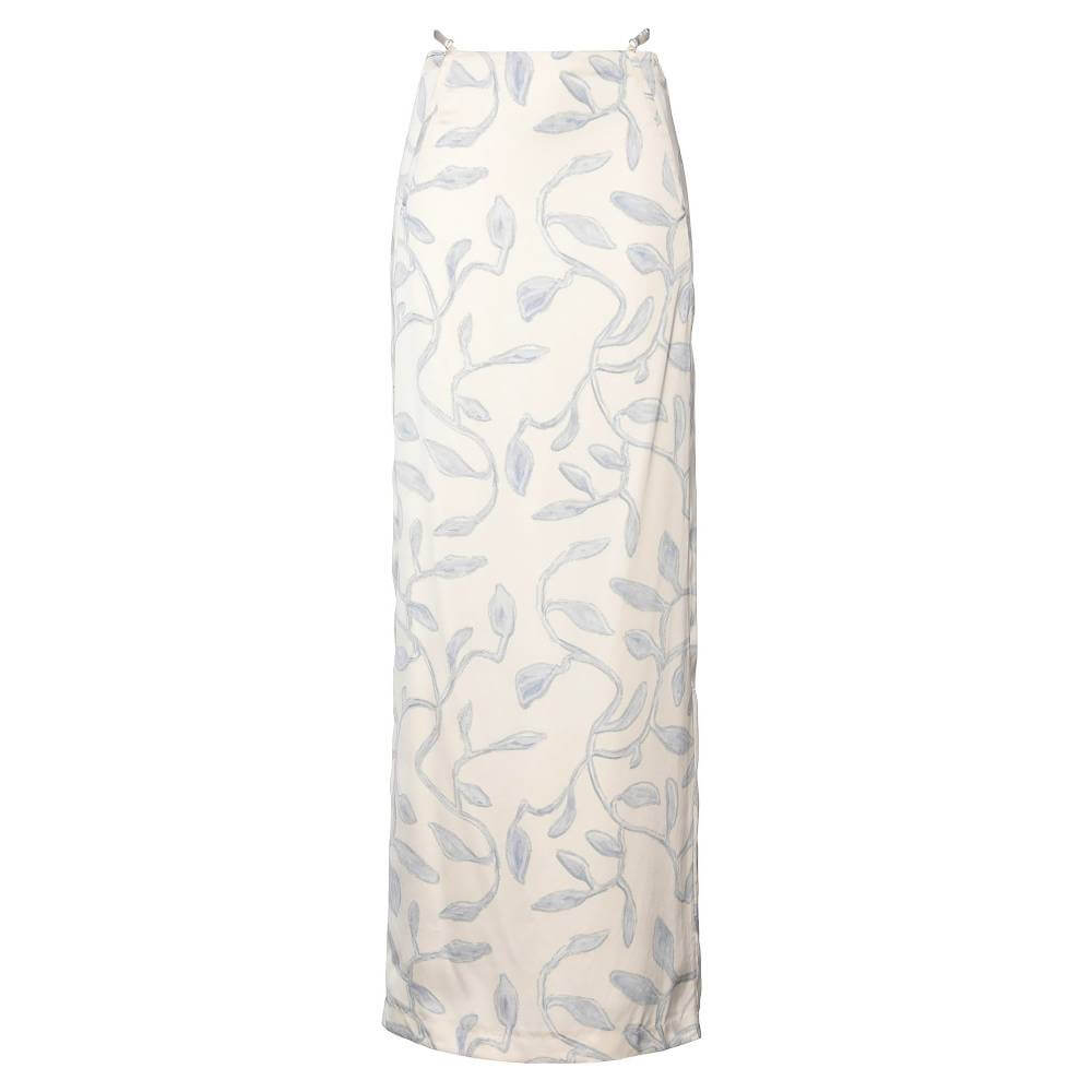 Юбка Jacquemus Maxi, белый/серый юбка glenfield с молнией сзади 44 размер