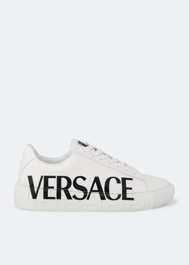 

Кроссовки VERSACE Greca sneakers, белый