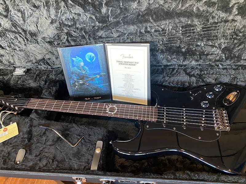 Fender MIJ Final Fantasy XIV Stratocaster #JD22100339 (8 фунтов, 6,6 унции) dissidia final fantasy nt [ps4] final fantasy xiv shadowbringers [ps4] – набор