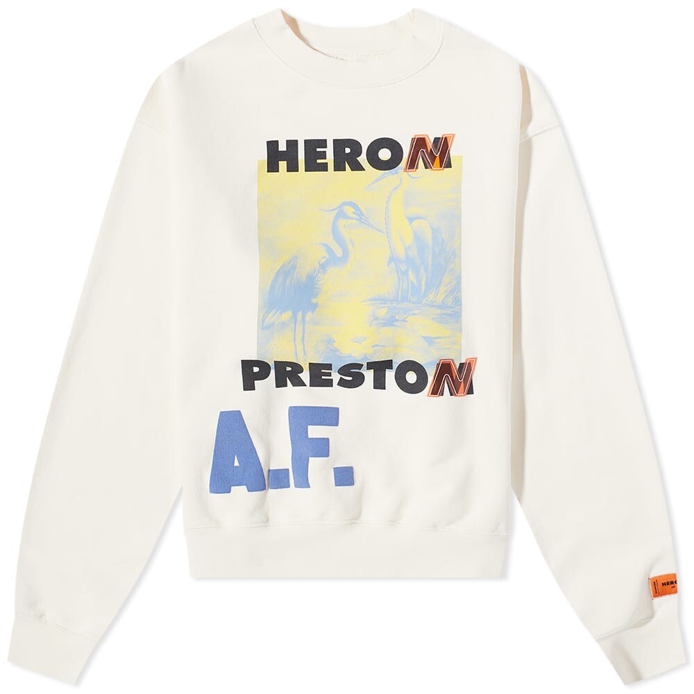 

Толстовка Heron Preston A.F. Authorized Oversized Sweat, Серый