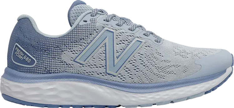 

Кроссовки New Balance Wmns Fresh Foam 680v7 Wide 'UV Glow', синий
