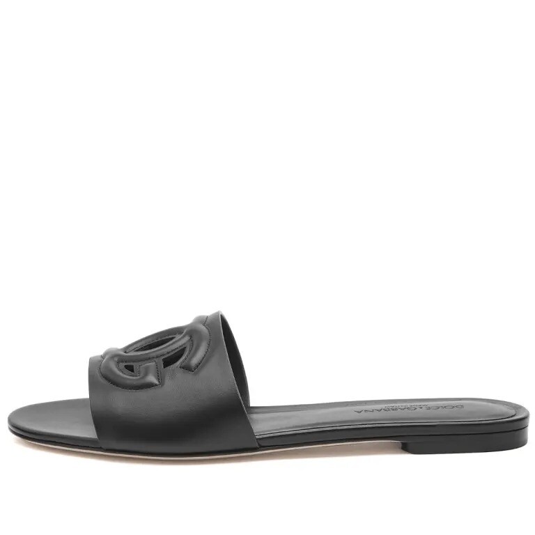 

Сандалии Dolce & Gabbana Logo Slide, серый
