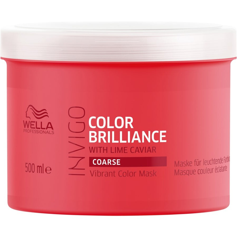 

Wella Professionals Invigo Color Brilliance Vibrant Color Mask Грубая маска для усиления цвета густых волос 500мл