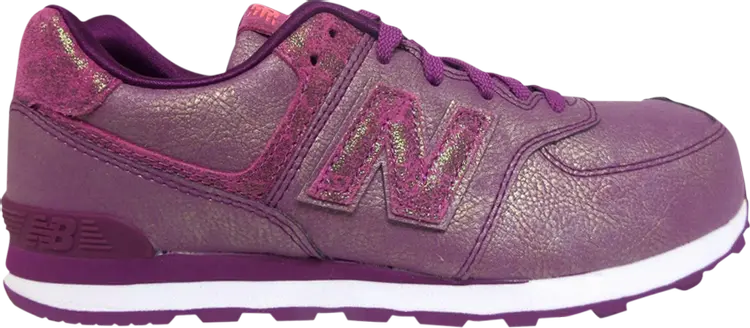 

Кроссовки New Balance 574 Big Kid 'Mineral Glow', фиолетовый