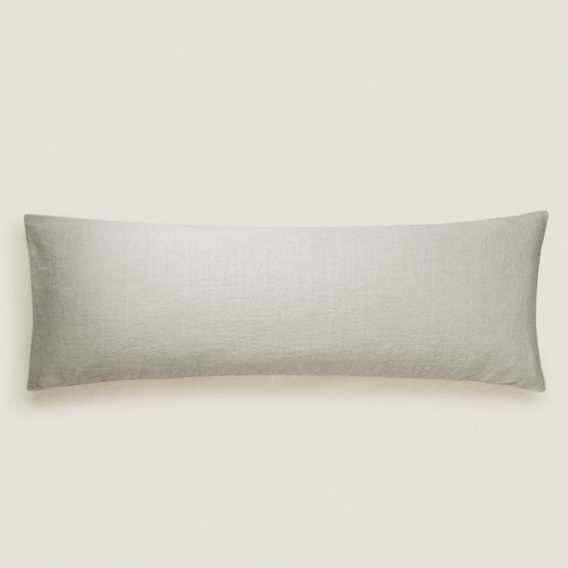 Чехол для подушки Zara Home Washed Linen, серый