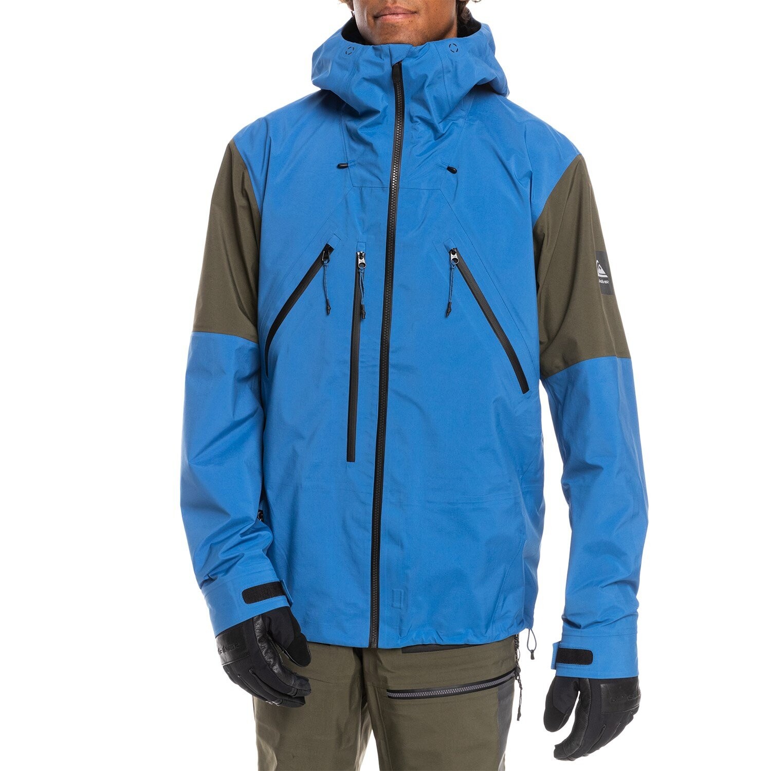 

Куртка Quiksilver HighLine Pro 3L Goretex, зеленый/синий