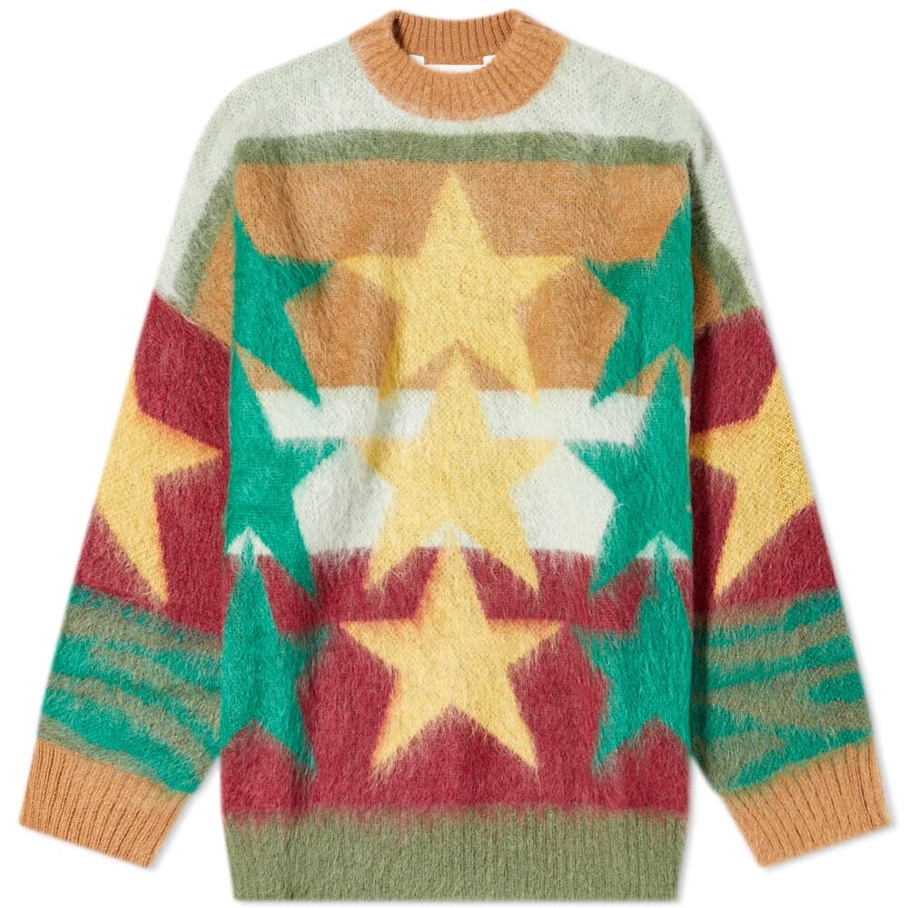 

Джемпер Palm Angels Stars Knitted Jumper, Коричневый
