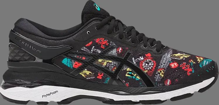 

Кроссовки wmns gel kayano 24 'nyc' Asics, черный