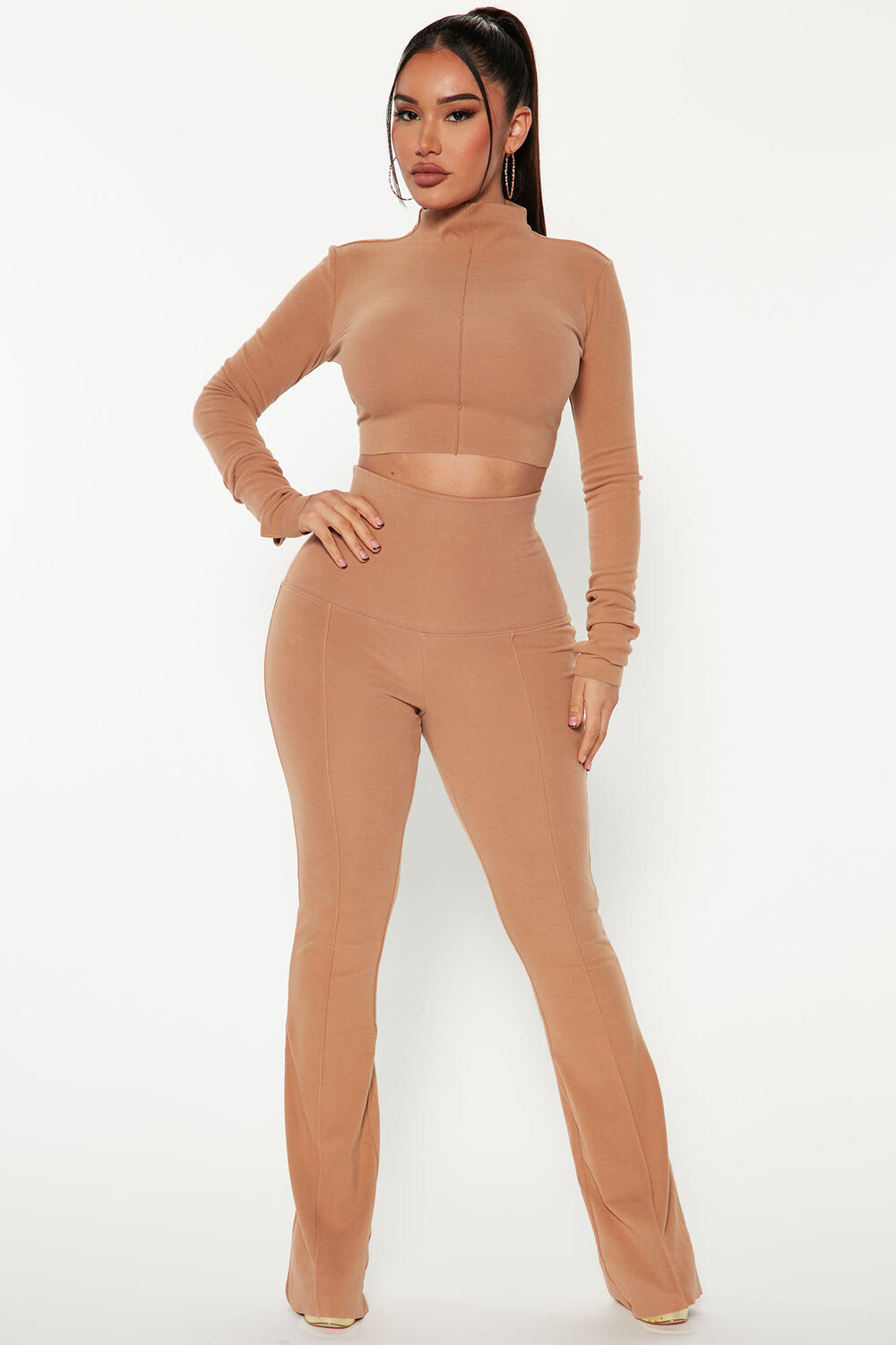 

Брюки Fashion Nova C2369, мокко