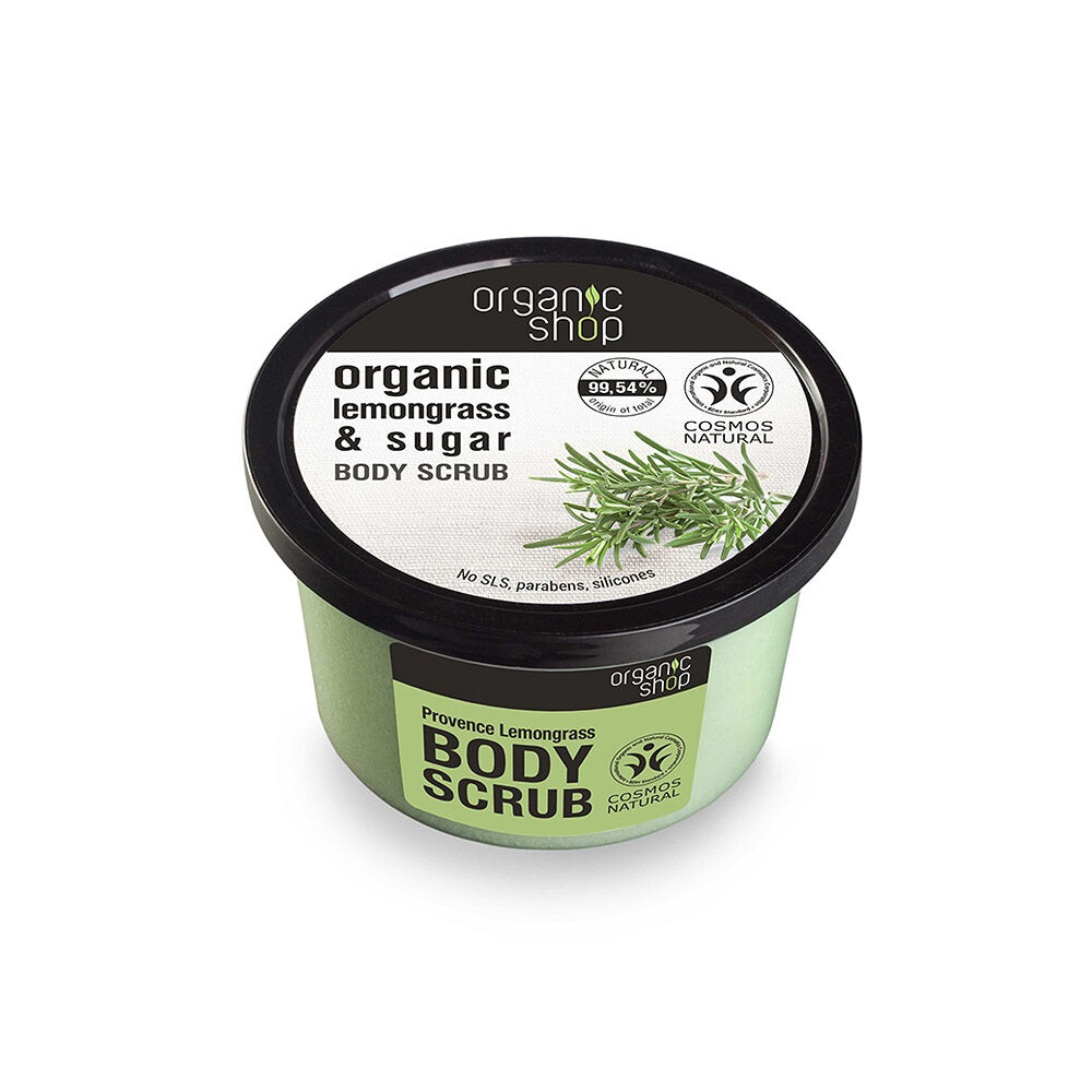 

Organic Shop Органический скраб для тела Lemongrass & Sugar Body Scrub с ароматом лемонграсса 250мл