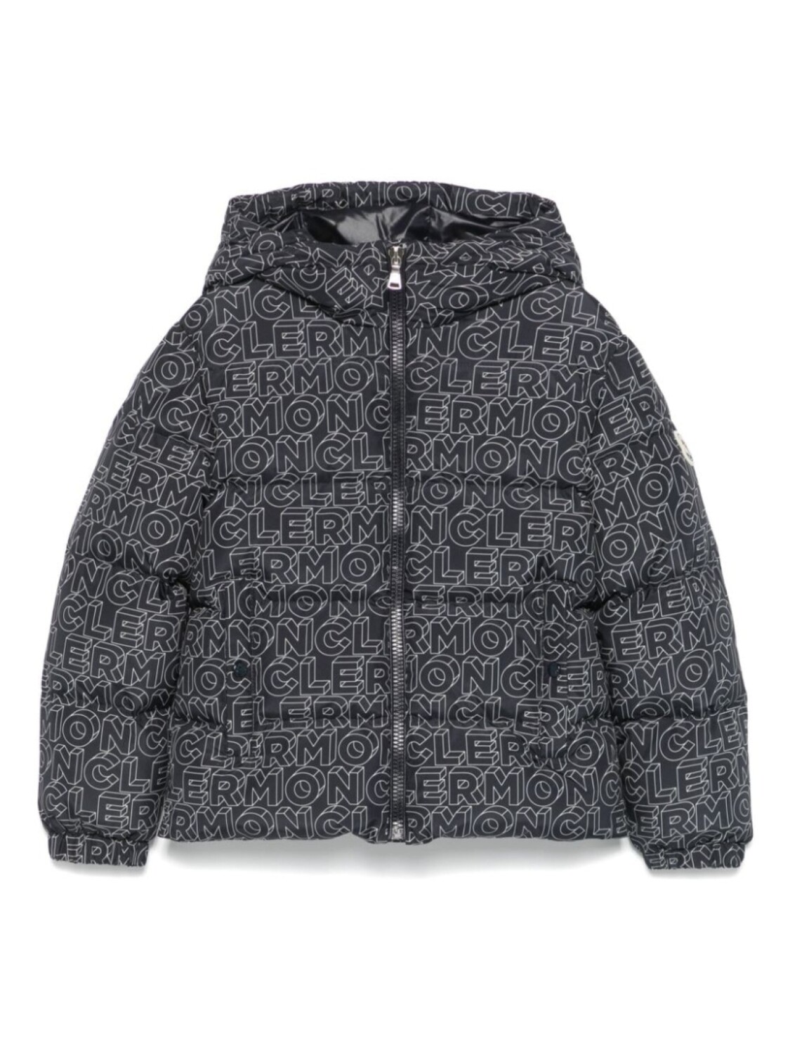 

Moncler Enfant пуховик Fergus, синий