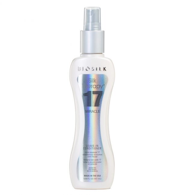 

BioSilk Silk Therapy 17 Miracle Leave-In-Condition Легкий кондиционер для шелка в несмываемом спрее 167мл