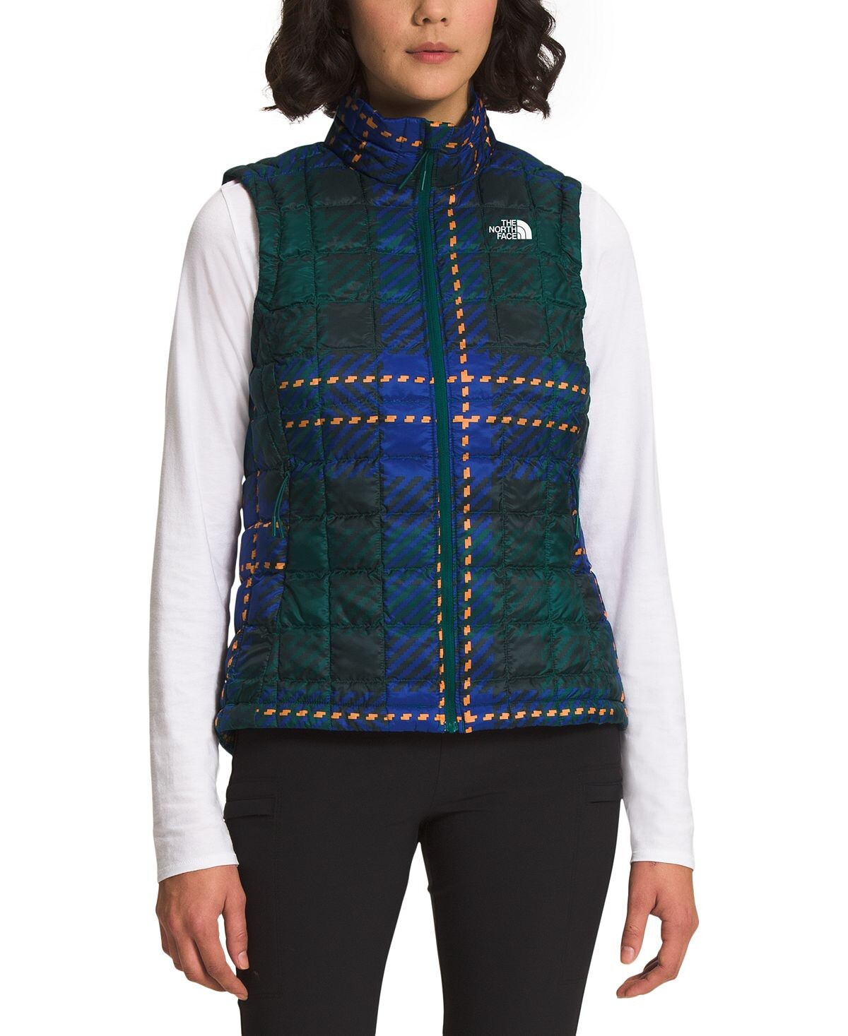 

Женский эко-жилет thermoball с принтом The North Face, мульти