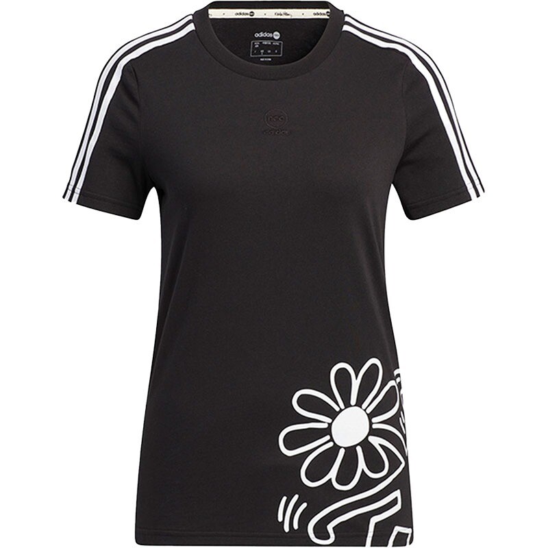 

Футболка Adidas Neo Sports Short Sleeve, черный/белый