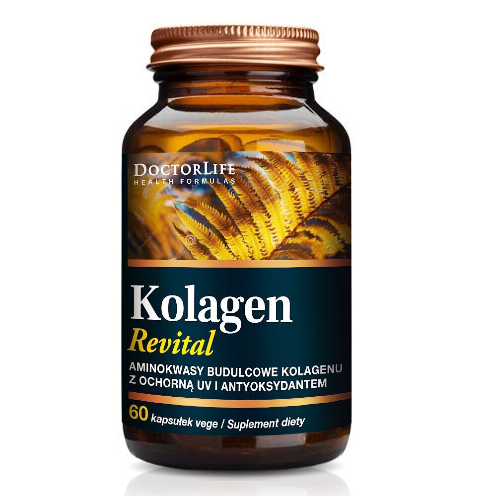

Doctor Life Kolagen Revital пищевая добавка для здоровой кожи, 60 капсул/1 упаковка