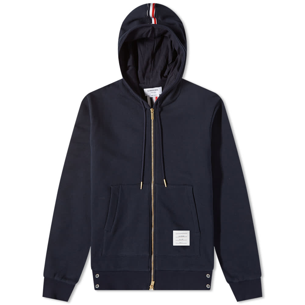 

Толстовка Thom Browne Back Stripe Hoody, Черный