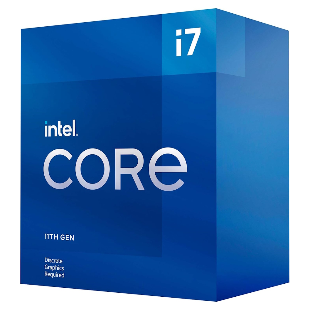 Процессор Intel Core i7-11700F BOX, LGA 1200 процессор intel core i7 11700f box