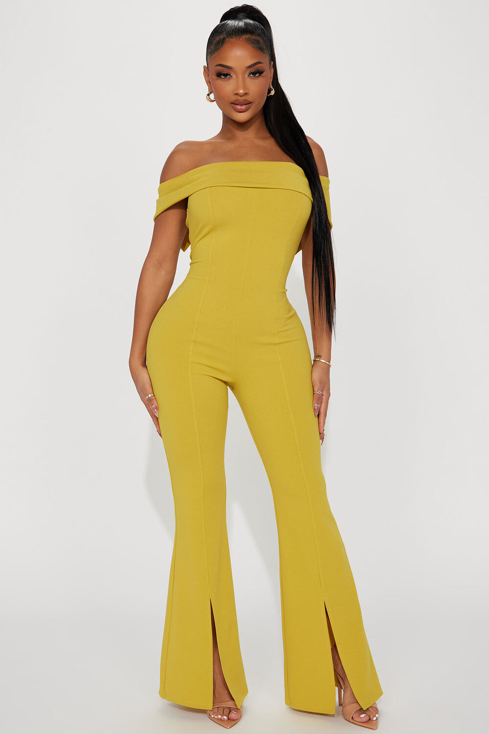 

Комбинезон Fashion Nova NAB30131, шартрез