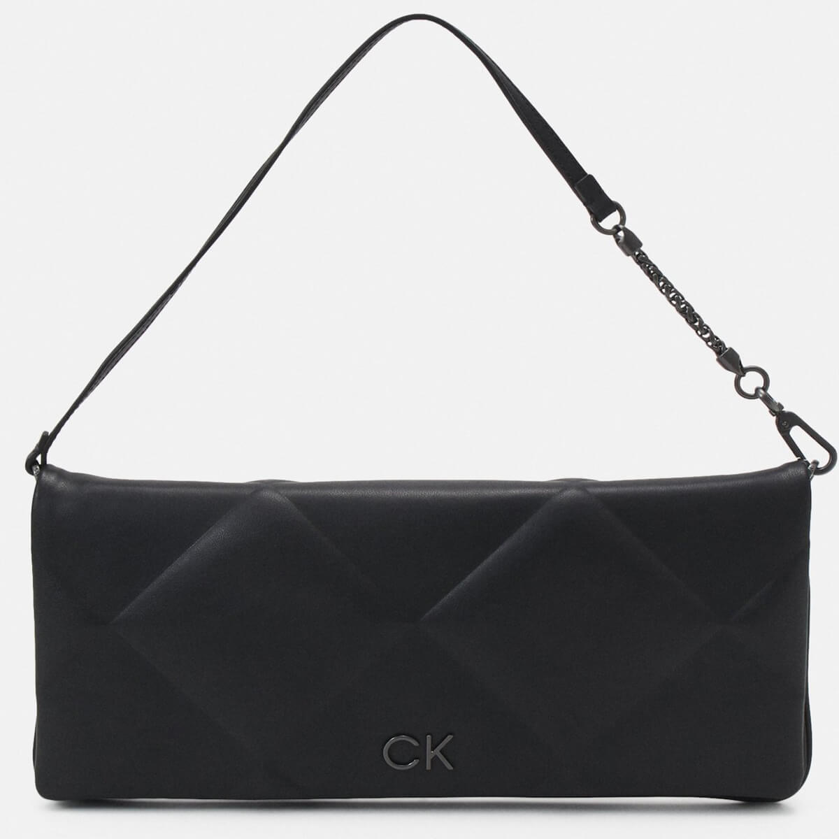 цена Клатч Calvin Klein Re-Lock Quilt Wristelet, черный