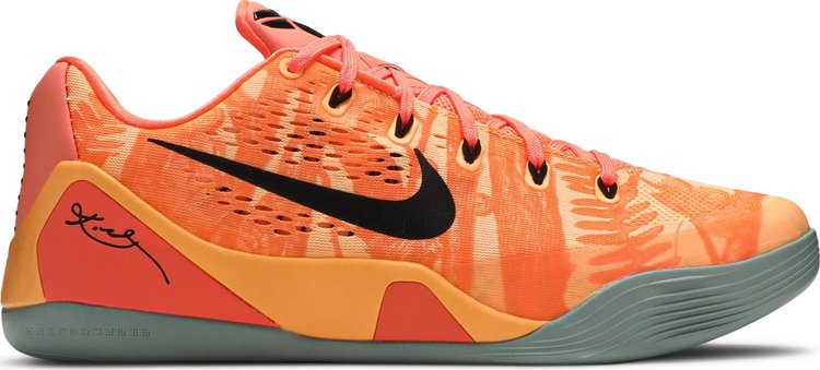 Лимитированные кроссовки Nike Kobe 9 EM 'Bright Mango', оранжевый - фото