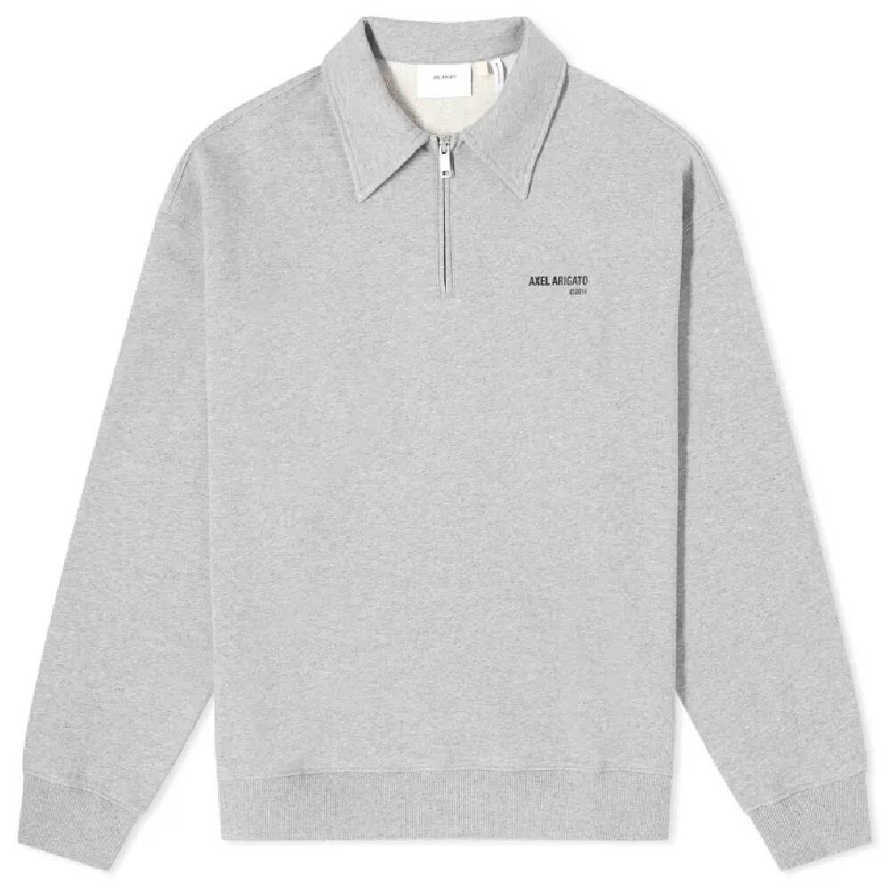 

Толстовка Axel Arigato Remi Half-Zip, светло-серый