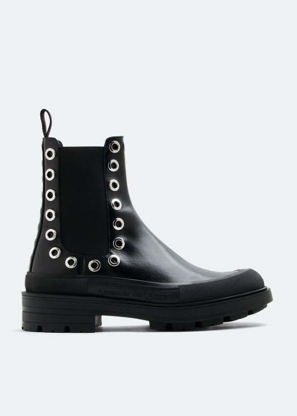 

Ботинки ALEXANDER MCQUEEN Stack Chelsea boots, черный