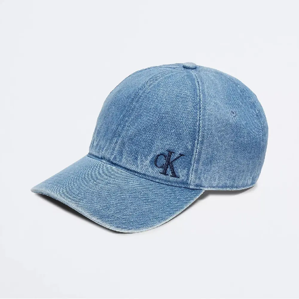 

Бейсболка Calvin Klein Washed Denim Embroidered, синий