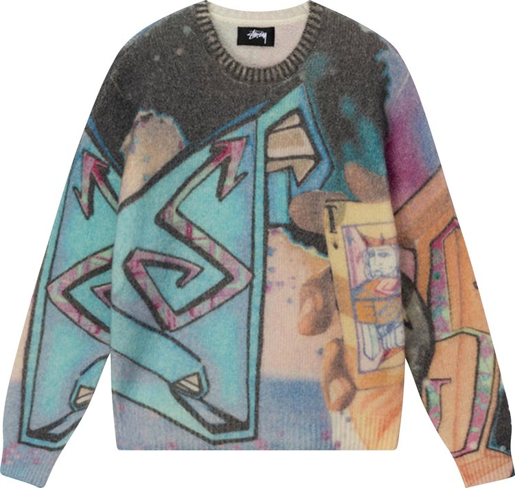 Свитер Stussy Goldie Sweater 'Muticolor', разноцветный