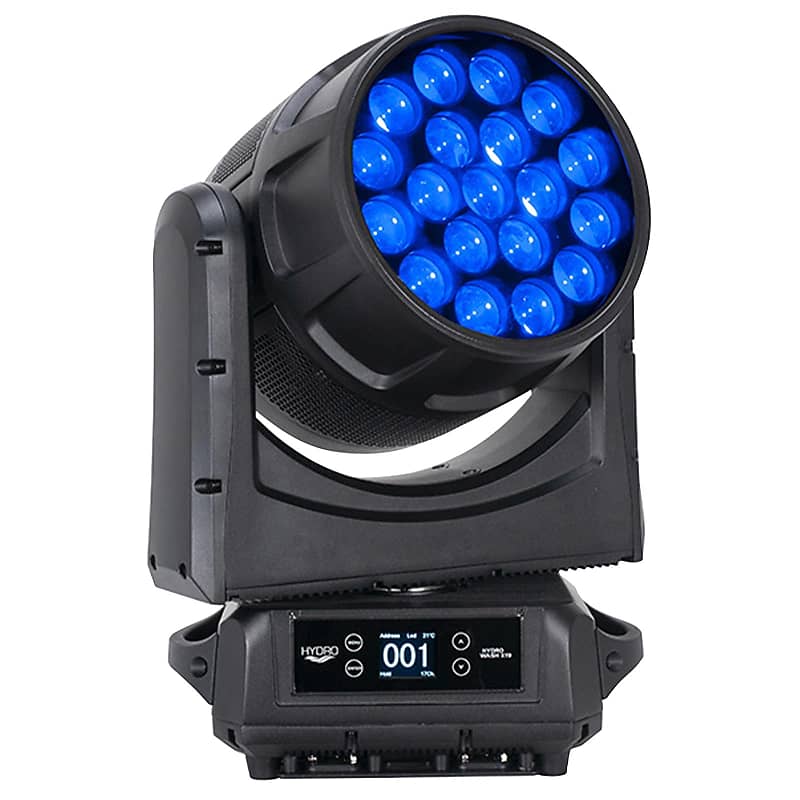 цена American DJ Hydro Wash X19 RGBW 4-в-1 светодиодный светильник с подвижной головкой American DJ Hydro Wash X19 RGBW 4-in-1 LED Moving Head Wash Fixture