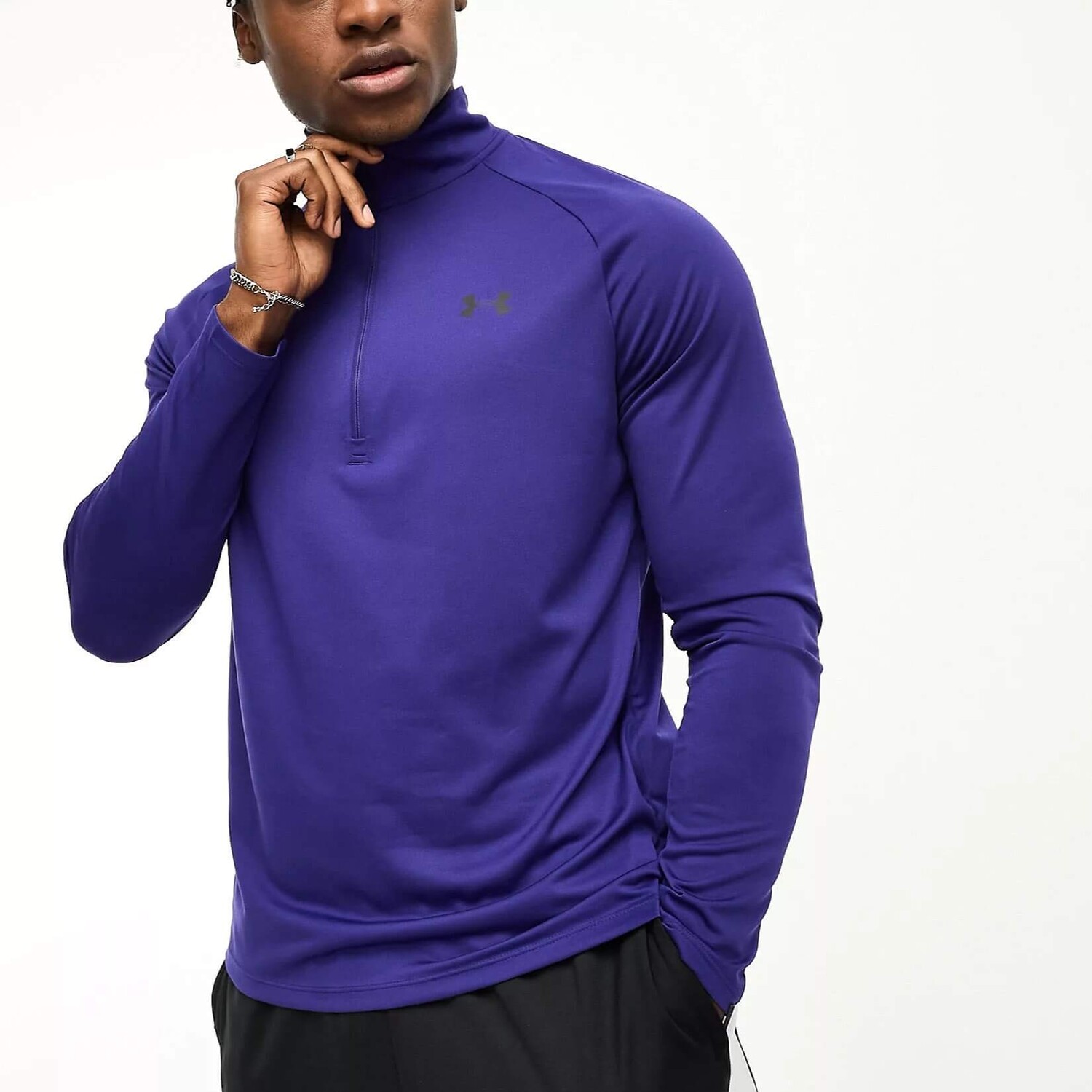 

Толстовка с застежкой-молнией Under Armour Tech 2.0, фиолетовый