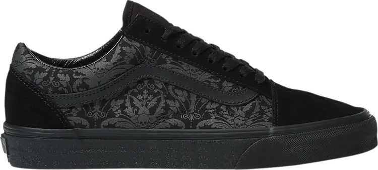 Кеды Vans Old Skool Skull Tapestry Raven, черный кроссовки vans old skool цвет skull tapestry raven black