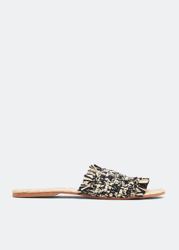 

Сандалии MANEBÍ Crochet sandals, черный