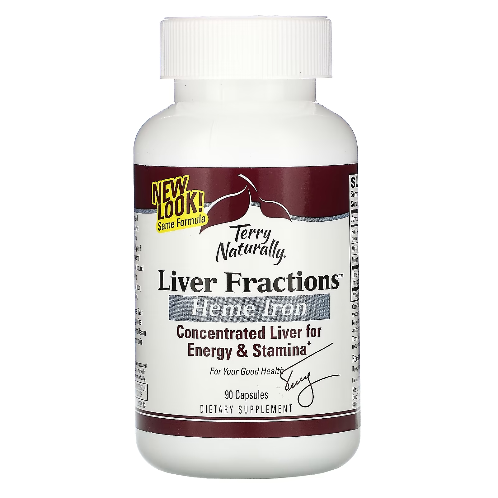 Terry Naturally Liver Fractions, 90 капсул terry naturally tri iodine 6 25 мг 90 капсул
