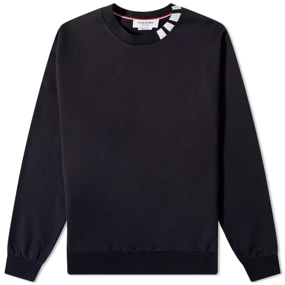 

Толстовка Thom Browne 4 Bar Mock Neck Sweat, Черный