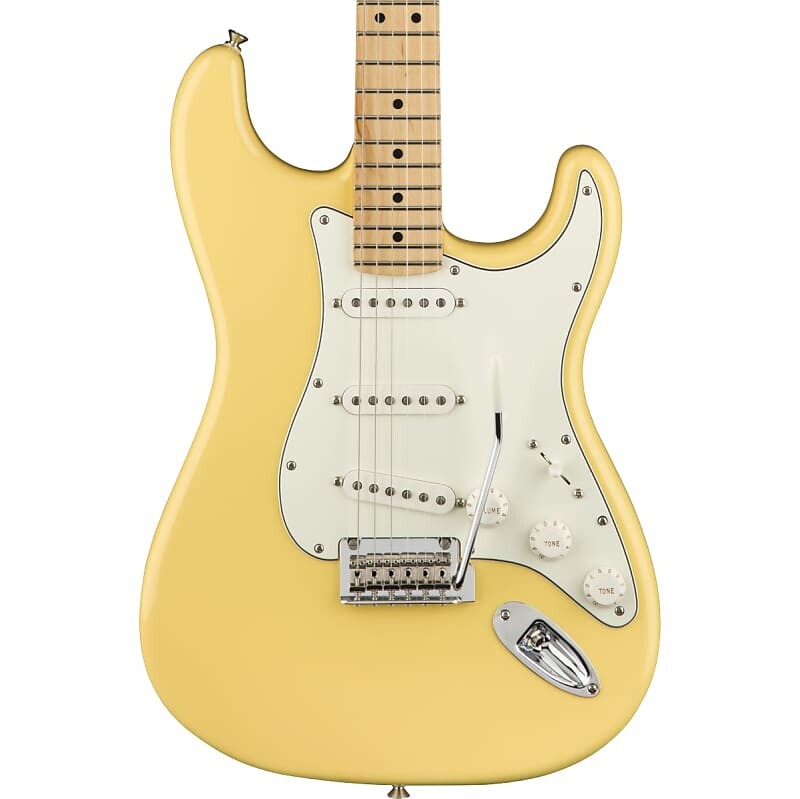 

Fender Player Stratocaster - кленовый гриф, масляный крем