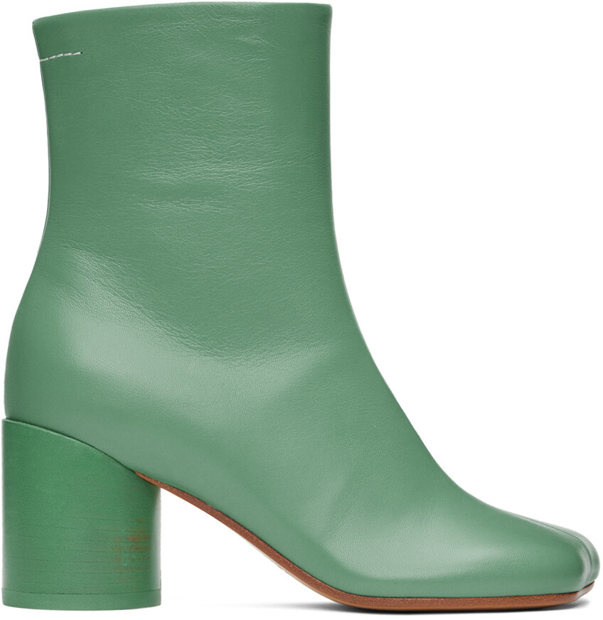 

Зеленые ботинки Anatomic 70 MM6 Maison Margiela, Зеленый