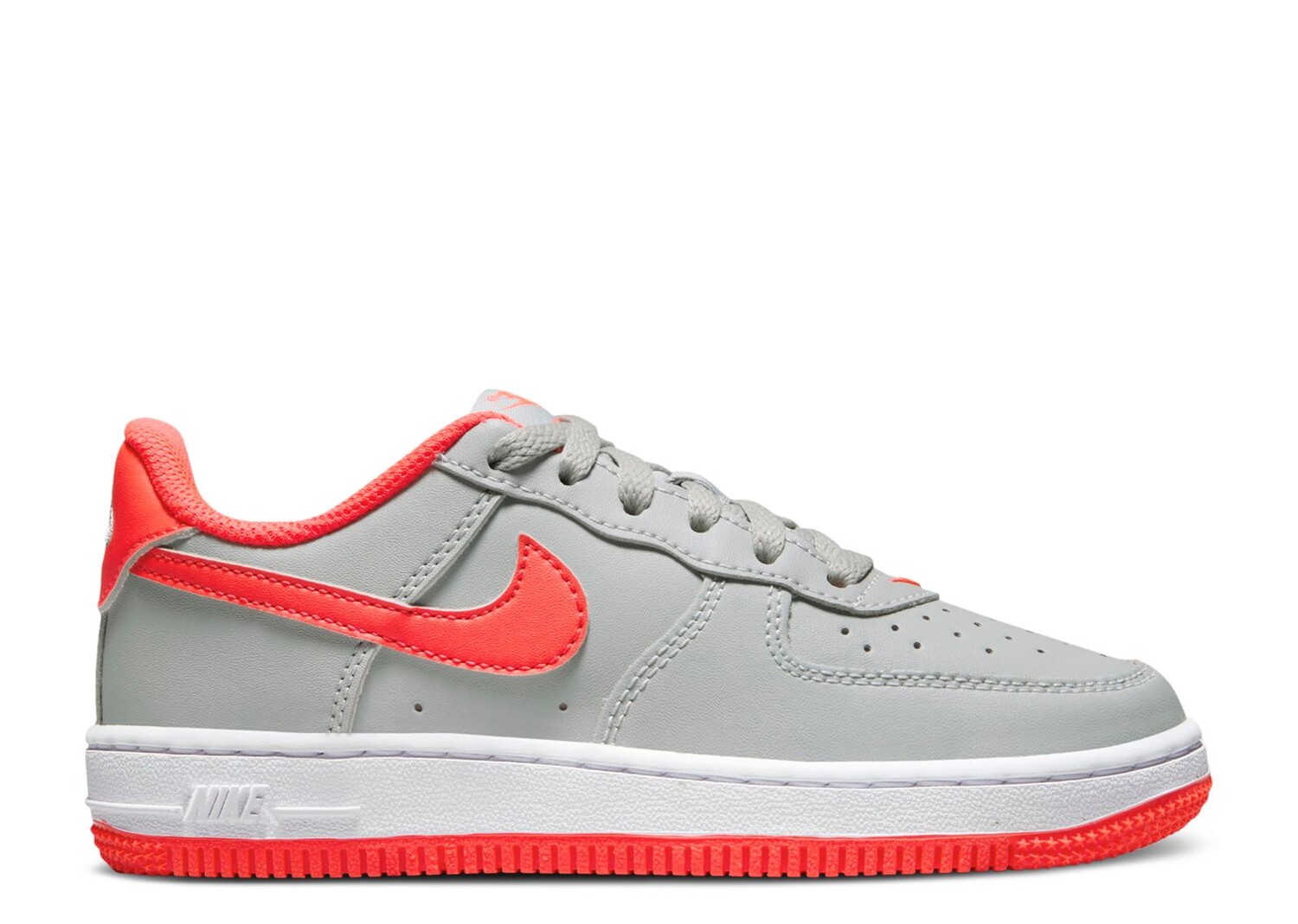 

Кроссовки Nike Force 1 Ps 'Light Smoke Bright Crimson', серый