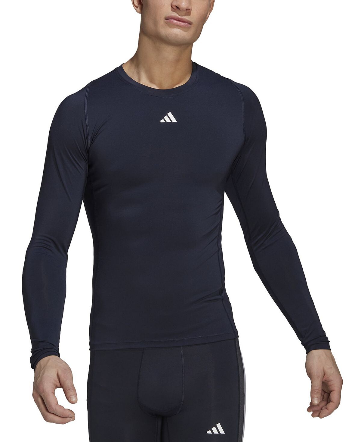 

Мужская футболка с длинным рукавом techfit performance training adidas, мульти