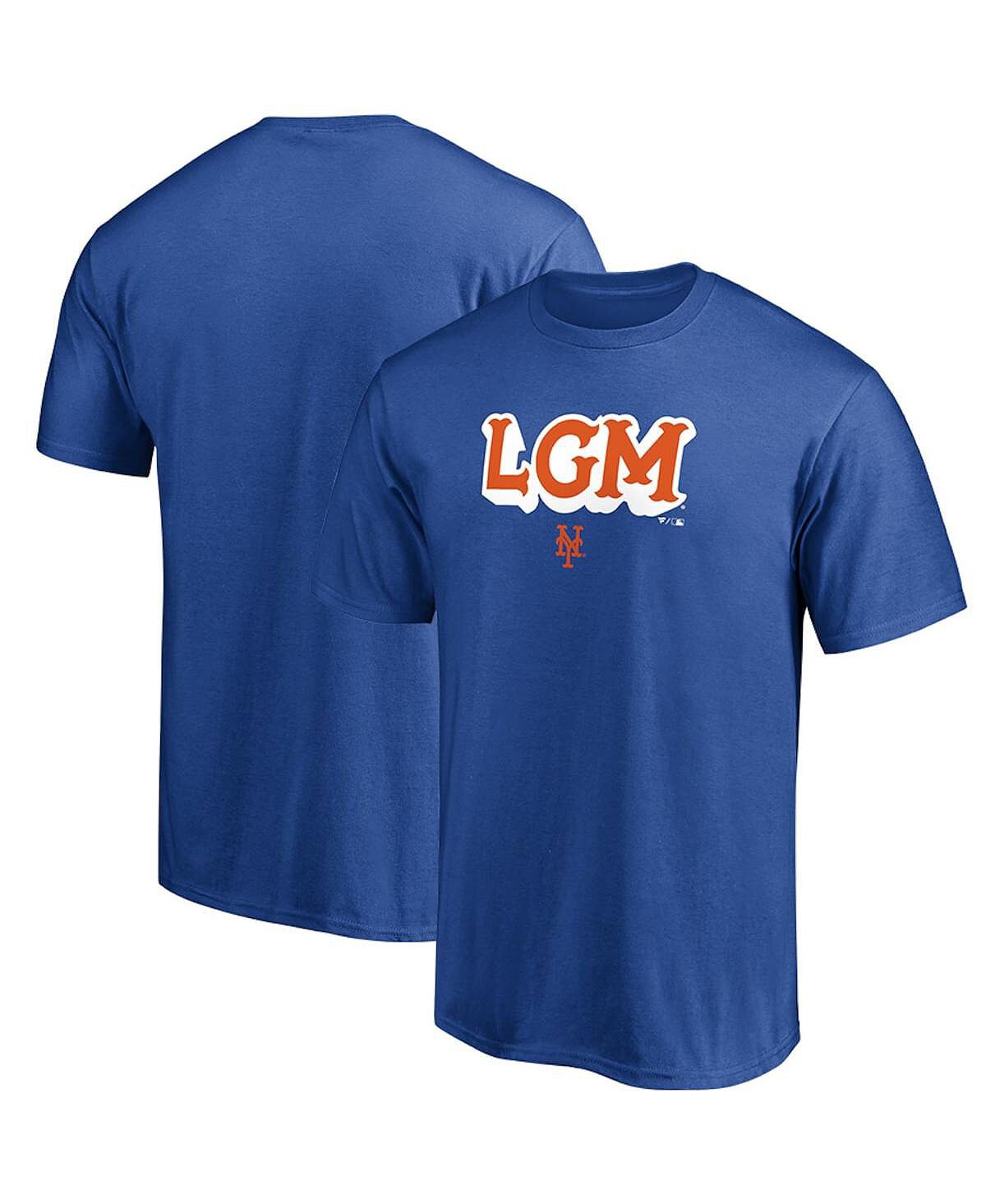 

Мужская футболка royal new york mets lgm local BreakingT