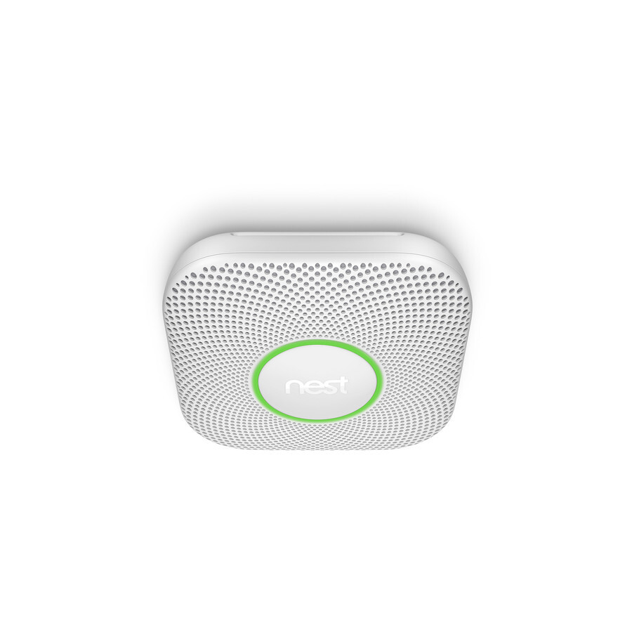 Датчик дыма и угарного газа Google Nest Protect Smoke and Carbon Monoxide  Alarm (Battery) S3000BWES, белый – купить с доставкой из-за рубежа через  платформу «CDEK.Shopping»