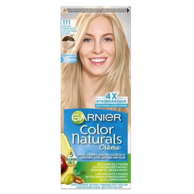 

Garnier Крем-краска для волос Color Naturals Creme 111 Светло-пепельный блонд