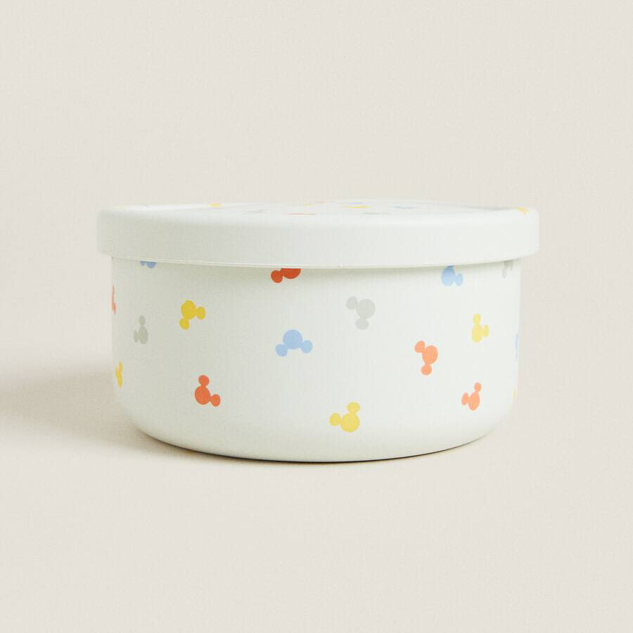 

Силиконовый контейнер для еды Zara Home Disney, белый