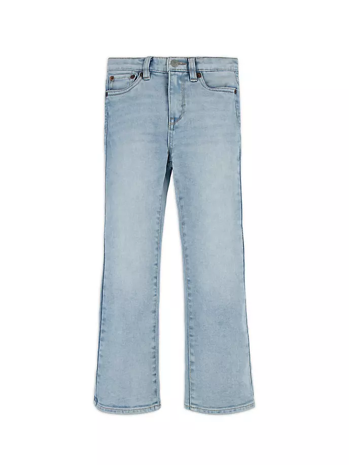 

Джинсы-клеш Little Girl's & Girl's 726 с высокой посадкой Levi'S, цвет doubt it