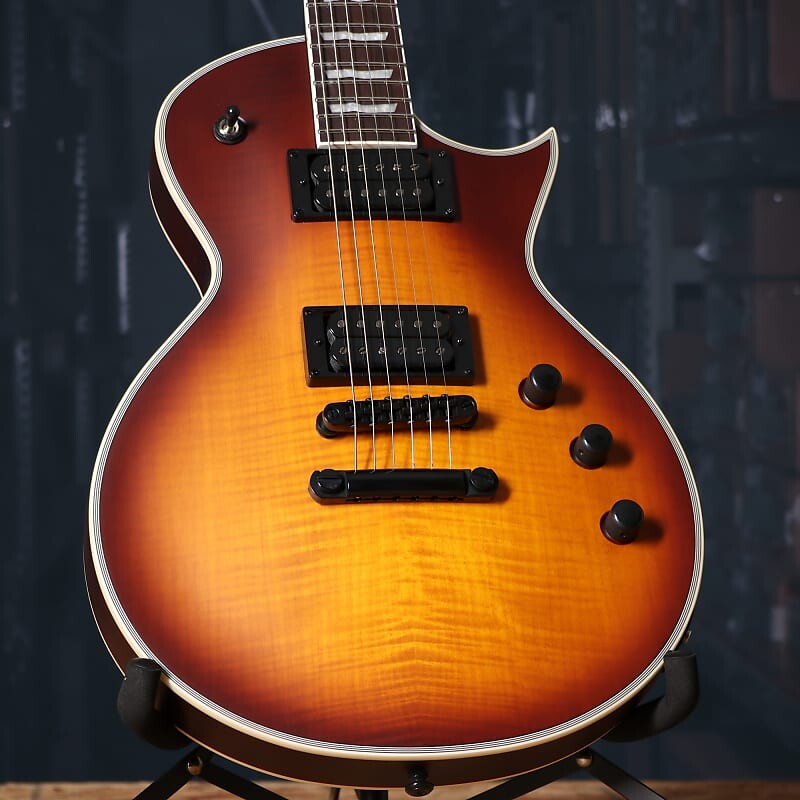 

Электрогитара ESP LTD EC-1000T CTM Electric Guitar in Tobacco Sunburst Satin