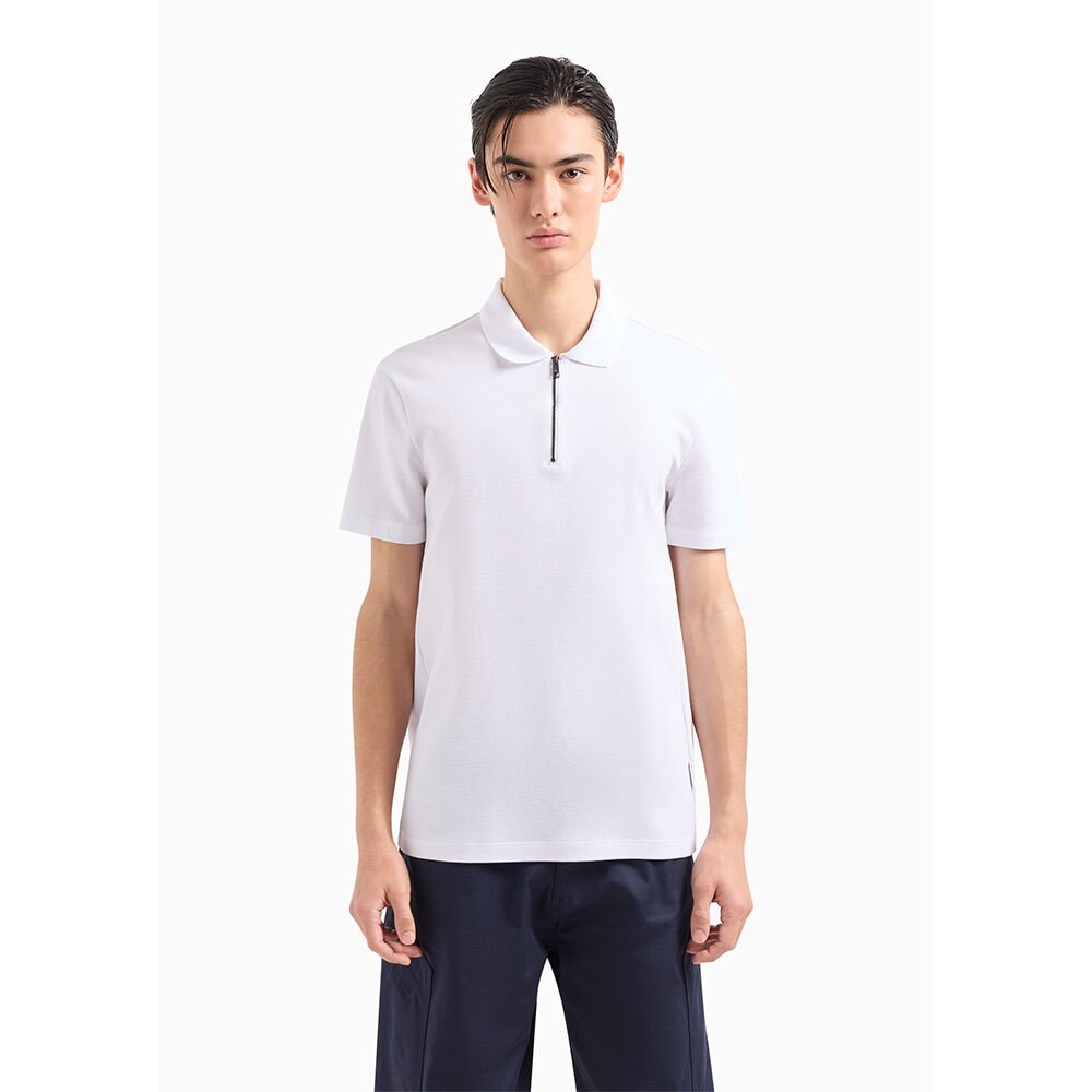 

Поло Armani Exchange 3DZFHY_ZJXSZ, белый