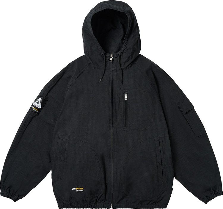 Куртка Palace Cordura Nyco RS 'Black', черный maharishi cordura nyco wr sling