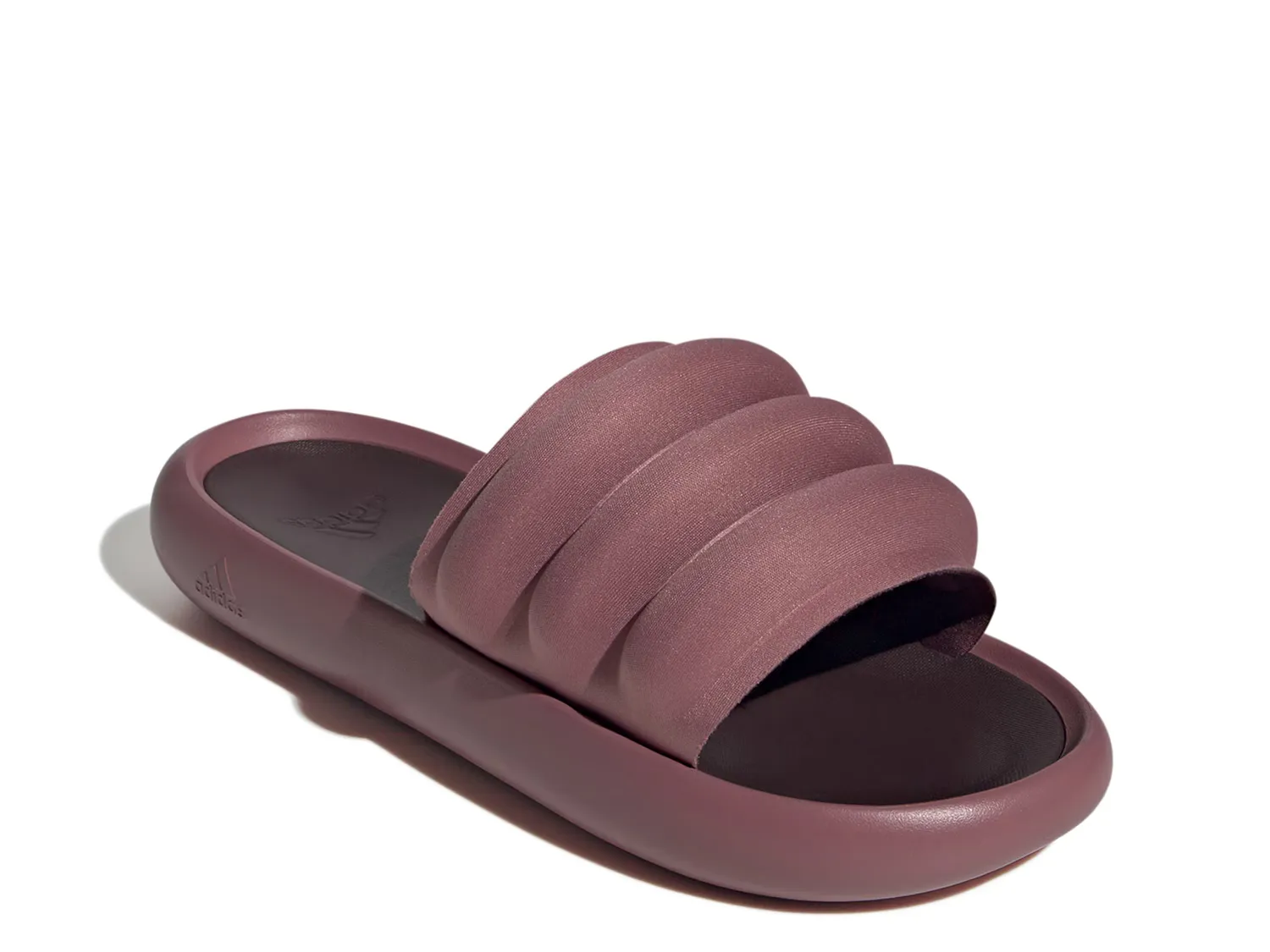 

Сандалии Adilette Zplaash Slide Adidas, темно-бордовый