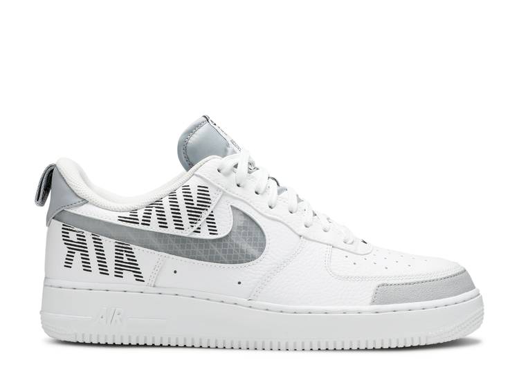 Nike air force 1 under sales construction white